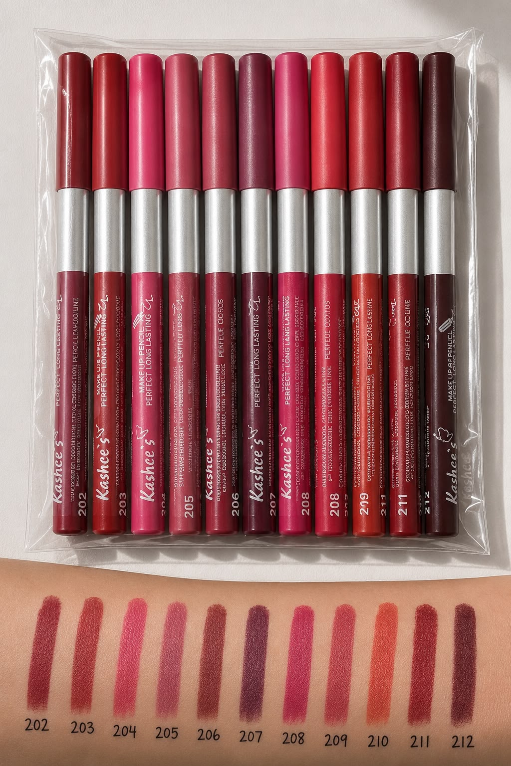 Kashee's High Pigmented Smooth Lipstick -(Pack of 6)