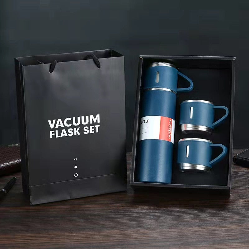 500ml High Quality Stainless Steel Vacuum Flask Set