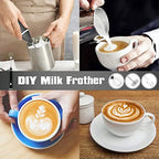 2-in-1 USB Rechargeable Milk Frother & Egg Beater