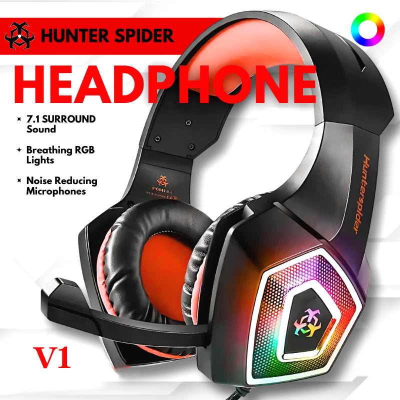 Hunter Spider V1 RGB Gaming Headset