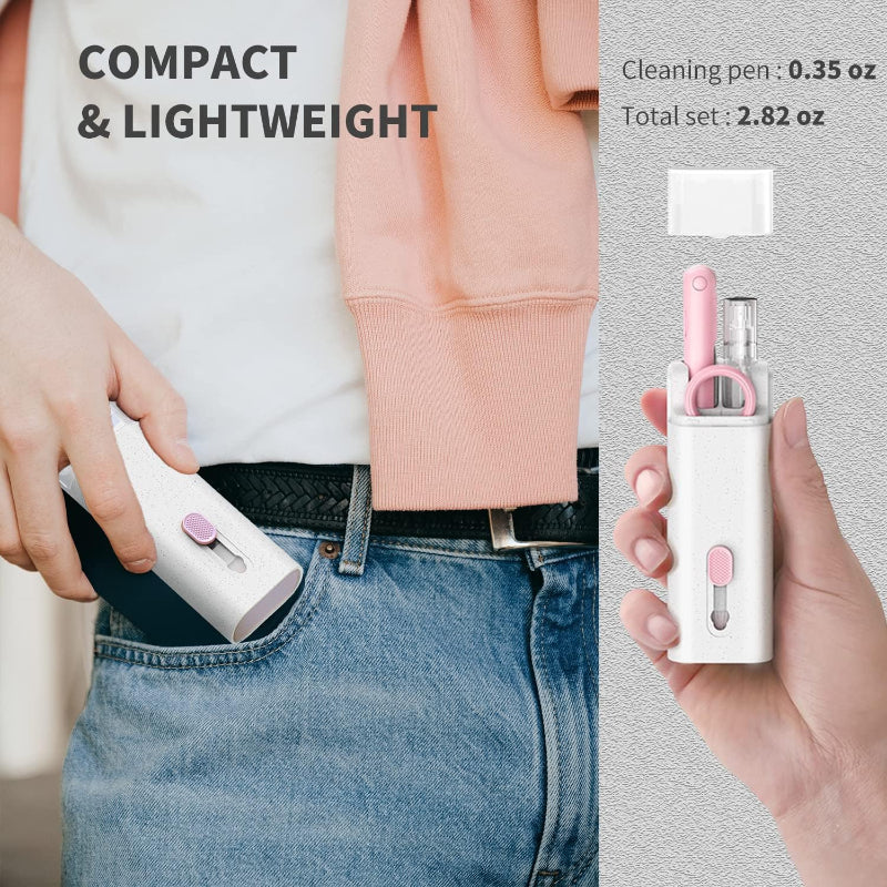 Functional 7 In 1 Cleaning Tool Kit For Keybaord, Mobile, Earbuds