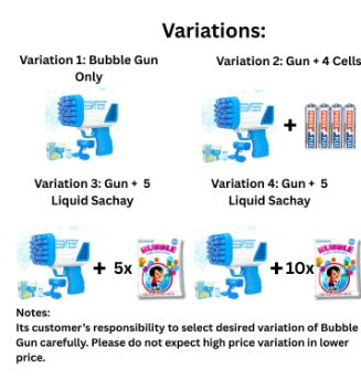 2 IN 1 BAZOOKA BUBBLE GUN