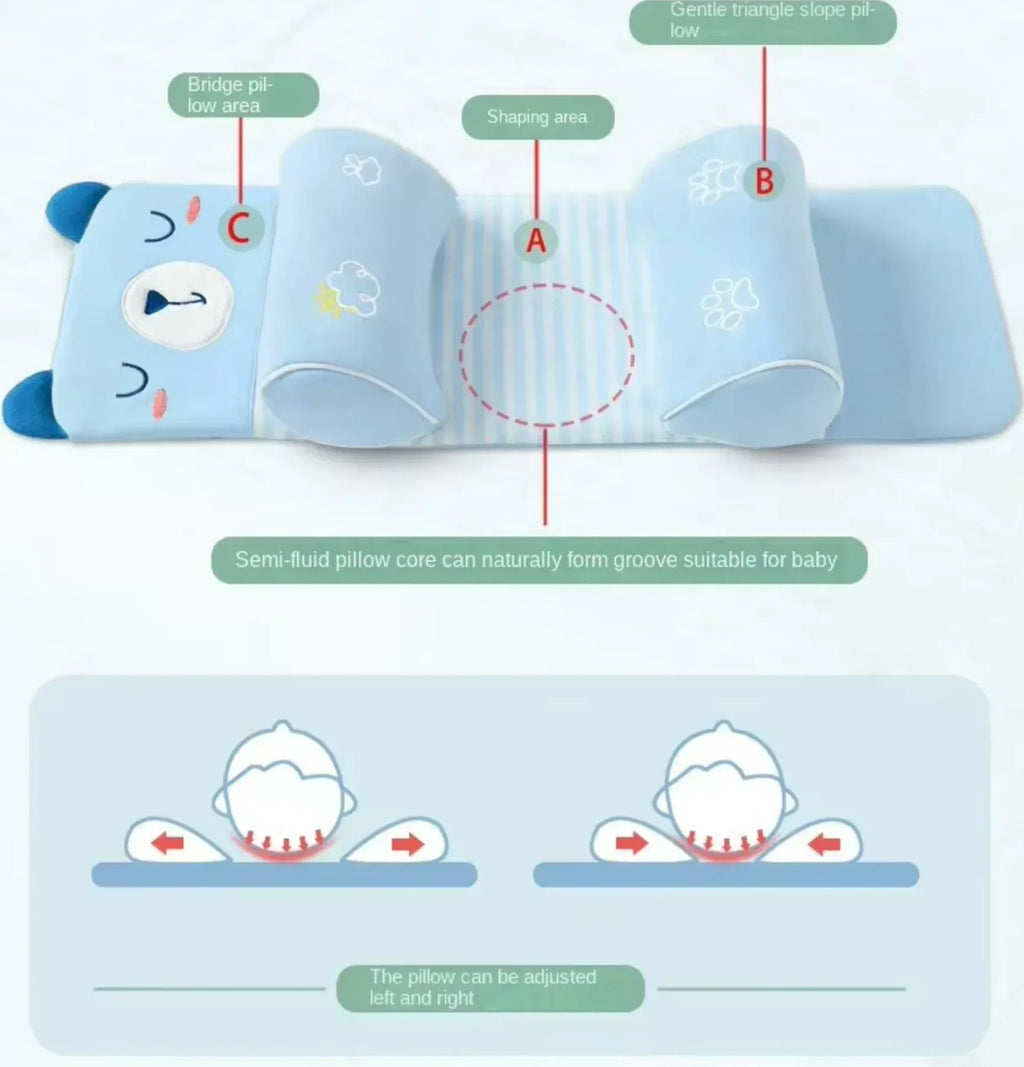 Sleeping support pillow for kids