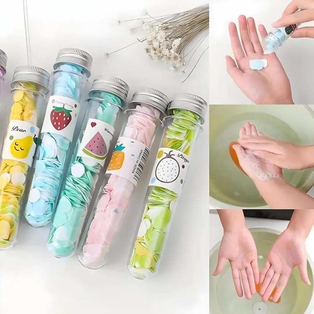 Disposable sented paper soap