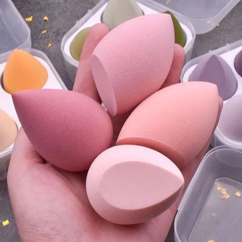 Mini Pack of 6 Beauty Blenders for Flawless Makeup