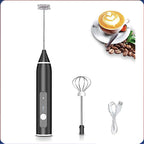 2-in-1 USB Rechargeable Milk Frother & Egg Beater
