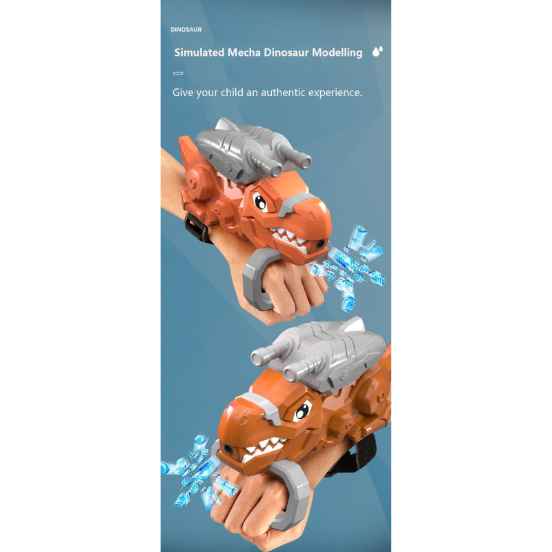 Electric Armoured Dino Water Gel Ball Laucher Toy For kids