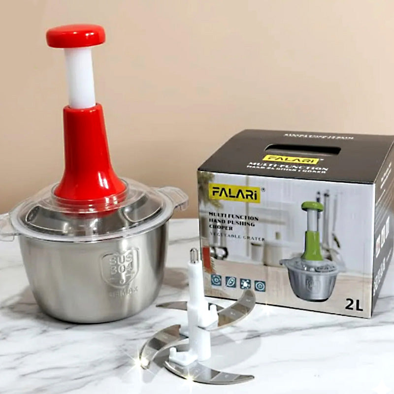 Stainless Steel Manual Food Chopper